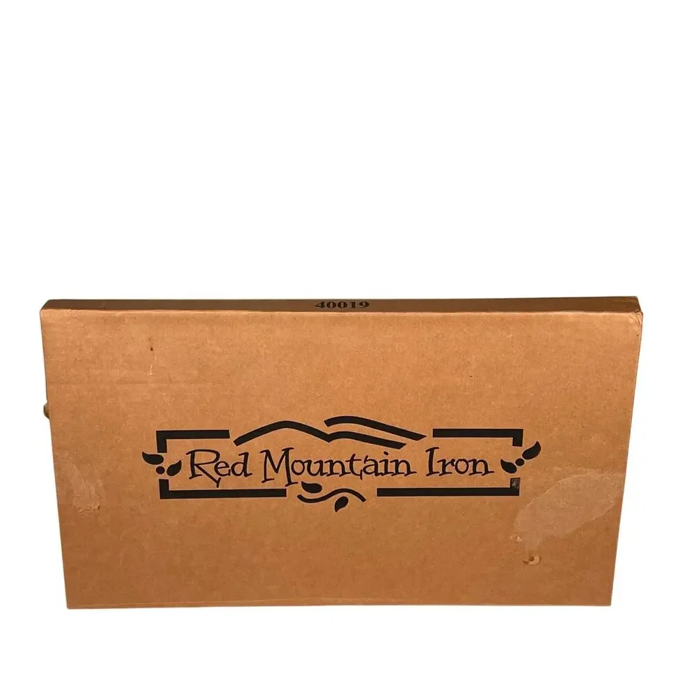 Southern Living At Home Red Mountain Cast Iron Large Hanger Hook w/ Hardware NEW